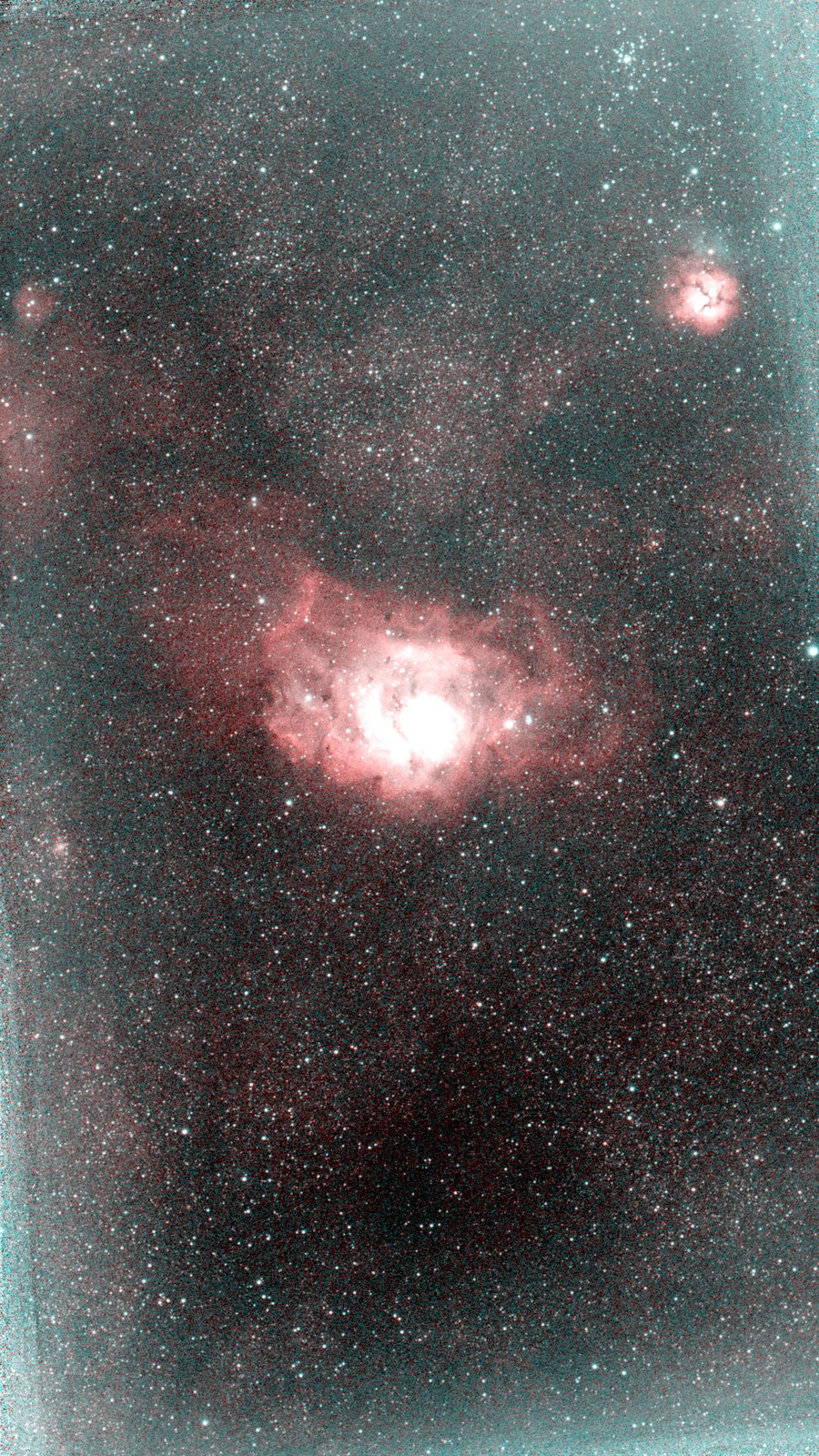After Starless Levels — deeper blacks and stronger nebula colour, star colour intact